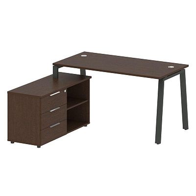 Бенч-система с тумбой на А-обр. м/к Metal System БА.РС-СТС-2.3