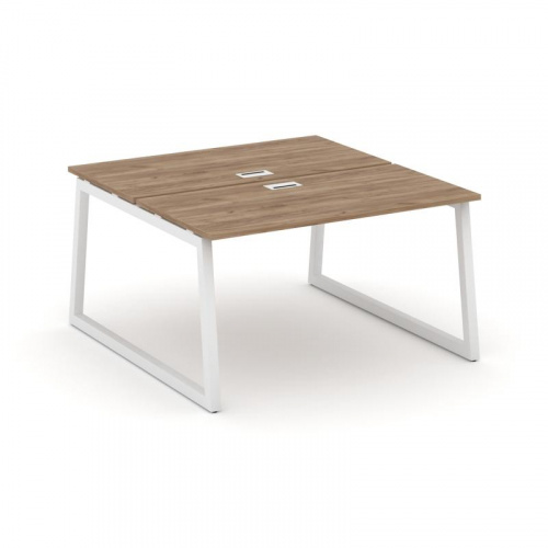 Style Project Рабочая станция 2-х сторон. SN-5T1.DRS-022 Акация Лорка/Металл Антрацит/Заглушка Пласт фото 10