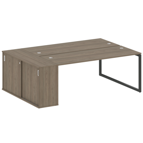 Бенч-система с шкафом-купе на О-обр. м/к Metal System Quattro 40БО.РС-СШК-1.5 Бенч-система с шкафом-купе на О-обр. м/к Metal System Quattro 40БО.РС-СШК-1.5