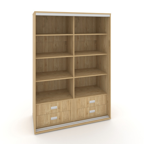 Корпус 2-х секционного шкафа низкого L=1100мм Maris SH.K2-1.2 K6 фото 2