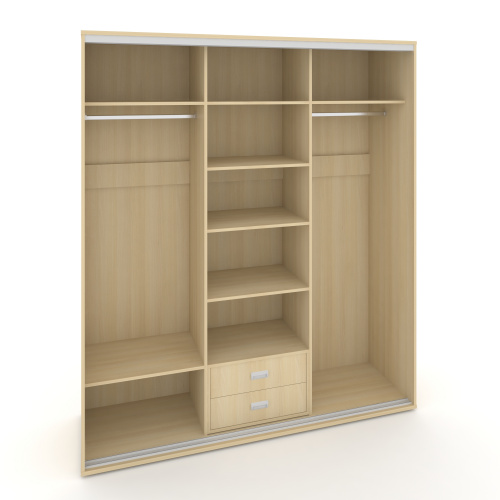 Корпус 3-х секционного шкафа высокого L=2069мм Maris SH.K3-4.1 K1 Корпус 3-х секционного шкафа высокого L=2069мм Maris SH.K3-4.1 K1