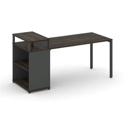 Стол офисный с опорным стеллажом Concept CN.SP-207 фото 2 Стол офисный с опорным стеллажом Concept CN.SP-207 фото 2