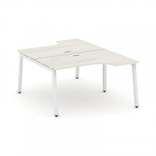 Style Project Рабочая станция эргоном. SN-5A.DRPA-012 Дуб Наварра/Металл Антрацит 1580*1432/1992*750 фото 18