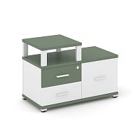 Тумба приставная с 2 ящиками Concept CN.TSP-005 W