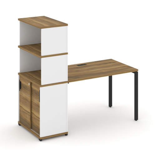Стол офисный с опорным шкафом-купе Concept CN.SP-242 фото 2 Стол офисный с опорным шкафом-купе Concept CN.SP-242 фото 2