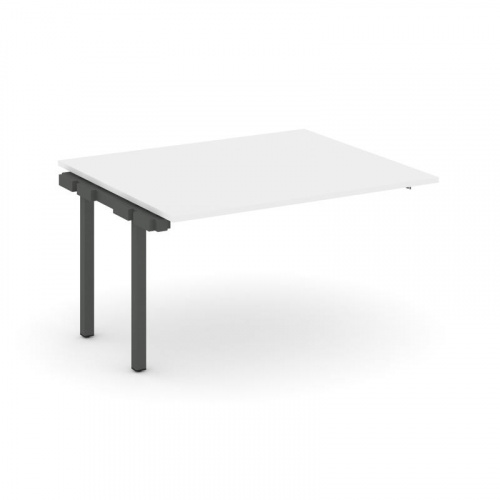 Style Project Проходной наб. элем. перег. стола SN-5P.NSPRG-033.3 Дуб Наварра/Металл Белый 1380*1180 фото 8