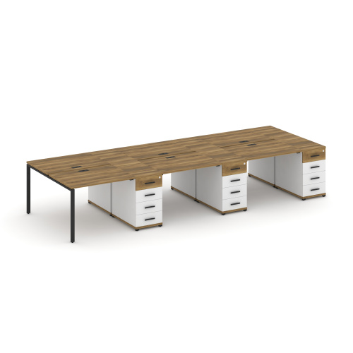 Бенч-система на 6 мест с 3 опорными тумбами Concept CN.DRS-457 фото 7 Бенч-система на 6 мест с 3 опорными тумбами Concept CN.DRS-457 фото 7