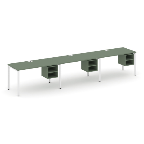 Бенч-система на 3 места с подвесными тумбами Concept CN.ORS-125 Бенч-система на 3 места с подвесными тумбами Concept CN.ORS-125