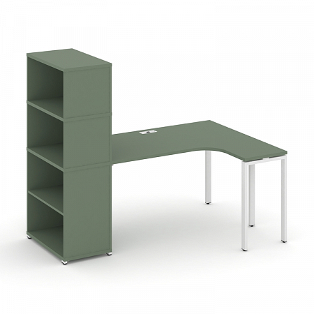 Стол эргономичный с опорным стеллажом Concept CN.SA-208(R)