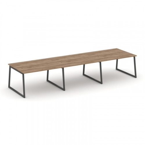 Style Project Стол переговорный SN-4T1.SPRG-054.3 Акация Лорка/Металл Антрацит 4740*1180*750 фото 23 Style Project Стол переговорный SN-4T1.SPRG-054.3 Акация Лорка/Металл Антрацит 4740*1180*750 фото 23