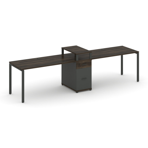 Бенч-система на 2 места с 1 опорной тумбой Concept CN.ORS-424 фото 3