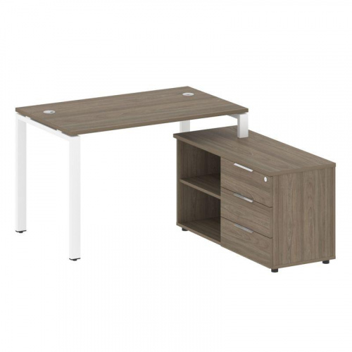 Бенч-система с тумбой на П-обр. м/к Metal System БП.РС-СТС-2.2 Бенч-система с тумбой на П-обр. м/к Metal System БП.РС-СТС-2.2