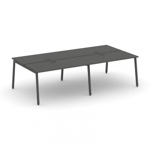 Style Project Рабочая станция 2-х сторон. SN-4A.DRS-042 Антрацит/Металл Белый 2360*1432*750 фото 25 Style Project Рабочая станция 2-х сторон. SN-4A.DRS-042 Антрацит/Металл Белый 2360*1432*750 фото 25