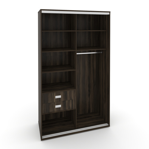 Корпус 2-х секционного шкафа высокого L=1400мм Maris SH.K2-4.1 K6 фото 3