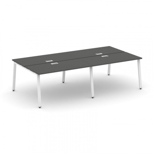 Style Project Рабочая станция 2-х сторон. SN-6A.DRS-044 Дуб Наварра/Металл Белый 3160*1432*750 фото 20