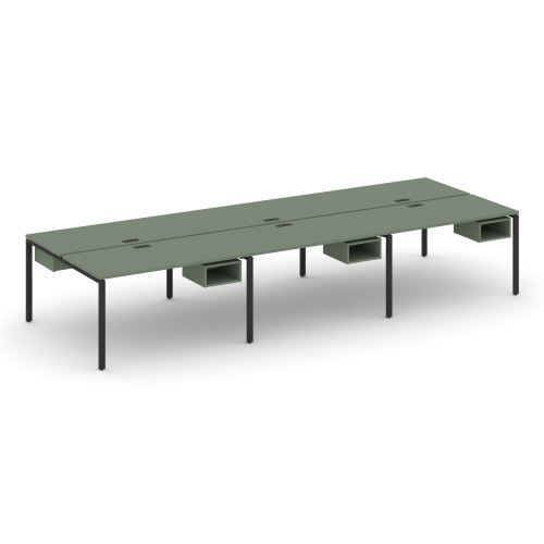 Бенч-система на 6 мест с подвесными тумбами Concept CN.DRS-142 Бенч-система на 6 мест с подвесными тумбами Concept CN.DRS-142