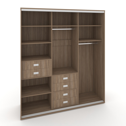 Корпус 3-х секционного шкафа высокого L=2219мм Maris SH.K3-5.1 K6 фото 6