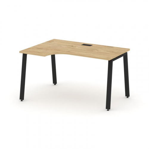 Style Project Стол рабочий эргоном. SN-6A.SPA-022(L) Антрацит/Металл Белый 1580*800/980*750 фото 7 Style Project Стол рабочий эргоном. SN-6A.SPA-022(L) Антрацит/Металл Белый 1580*800/980*750 фото 7