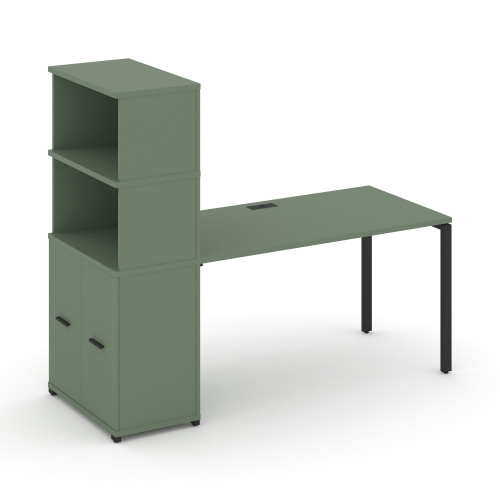 Стол офисный с опорным распашным шкафом Concept CN.SP-232 Стол офисный с опорным распашным шкафом Concept CN.SP-232