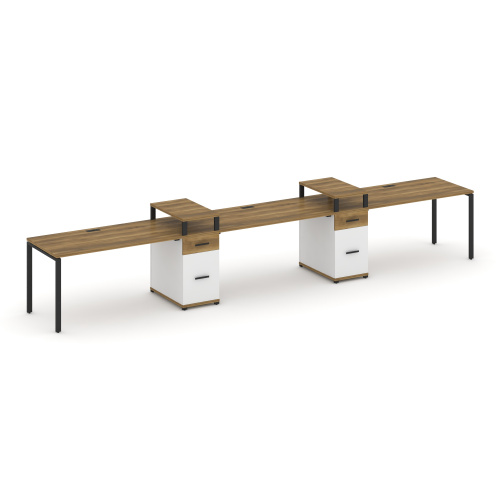 Бенч-система на 3 места с 2 опорными тумбами Concept CN.ORS-455 фото 7 Бенч-система на 3 места с 2 опорными тумбами Concept CN.ORS-455 фото 7