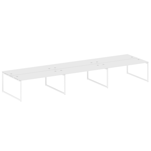 Бенч-система на 6 рабочих мест на О-обр. м/к Metal System Quattro 40БО.СМ-6.5 фото 9