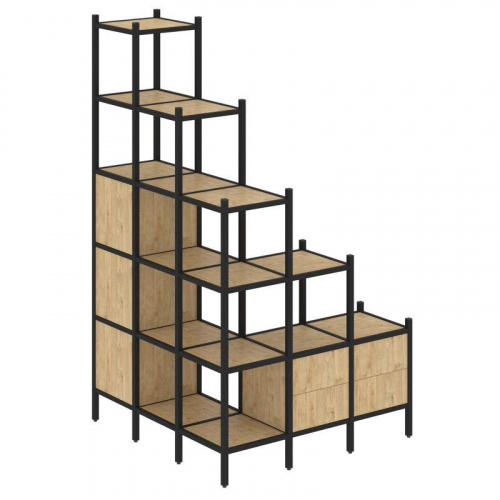 Стеллаж офисный угловой Loft VR.L-59 фото 2 Стеллаж офисный угловой Loft VR.L-59 фото 2