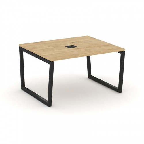 Style Project Стол переговорный SN-5T2.SPRG-033 Акация Лорка/Металл Антрацит/Заглушка Металл Антраци