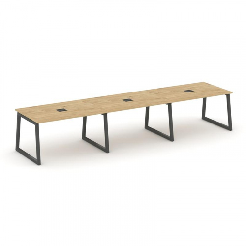 Style Project Стол переговорный SN-5T1.SPRG-023 Акация Лорка/Металл Антрацит/Заглушка Металл Антраци фото 10 Style Project Стол переговорный SN-5T1.SPRG-023 Акация Лорка/Металл Антрацит/Заглушка Металл Антраци фото 10