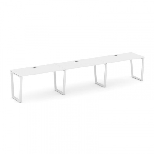 Style Project Рабочая станция 1 сторон. SN-6T2.ORS-044 Акация Лорка/Металл Антрацит/Заглушка Пластик фото 17