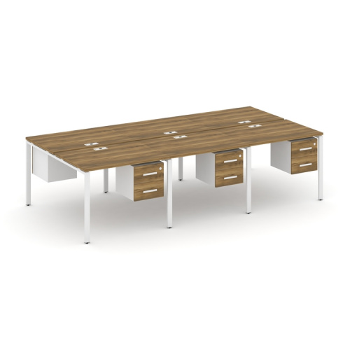 Бенч-система на 6 мест с подвесными тумбами Concept CN.DRS-153 фото 8