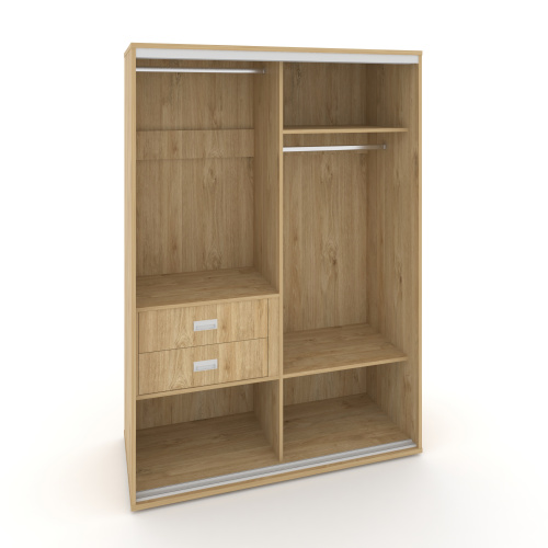 Корпус 2-х секционного шкафа низкого L=1300мм Maris SH.K2-3.2 K4 фото 2