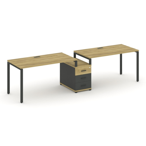 Бенч-система на 2 места с 1 опорной тумбой Concept CN.ORS-301 фото 6