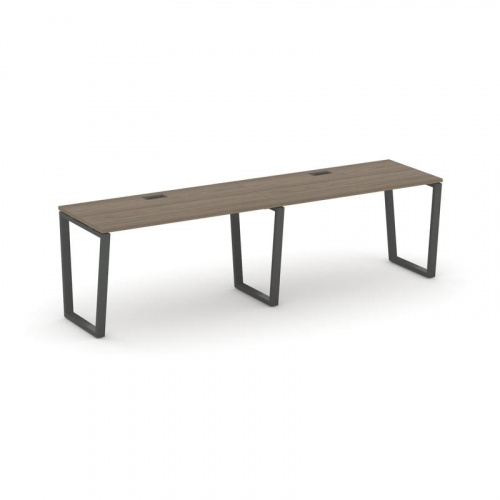 Style Project Рабочая станция 1 сторон. SN-6T2.ORS-013 Акация Лорка/Металл Антрацит/Заглушка Пластик фото 25