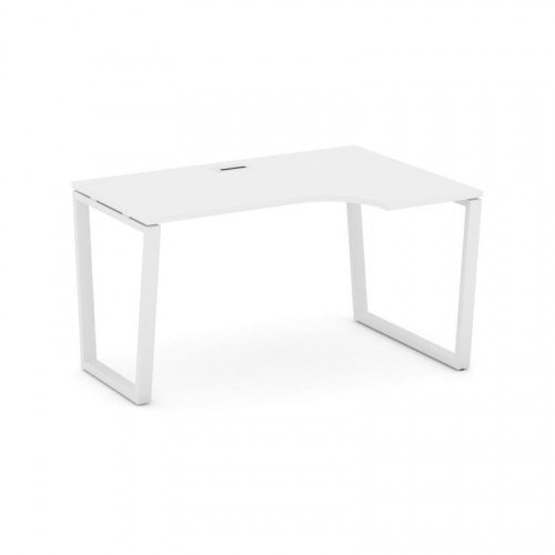 Style Project Стол рабочий эргоном. SN-6T2.SPA-012(R) Акация Лорка/Металл Антрацит/Заглушка Пластик фото 17