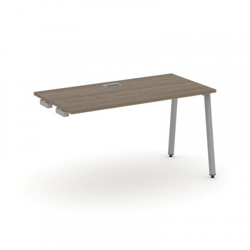 Style Project Стол-приставка к опор. элем. SN-4A.OPRS-013 Антрацит/Металл Белый 1380*700*750 фото 7