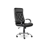 Кресло руководителя К-10 Верона (Хром) (Кожзаменитель)