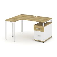 Стол эргономичный с опорной тумбой Concept CN.SA-302(L)