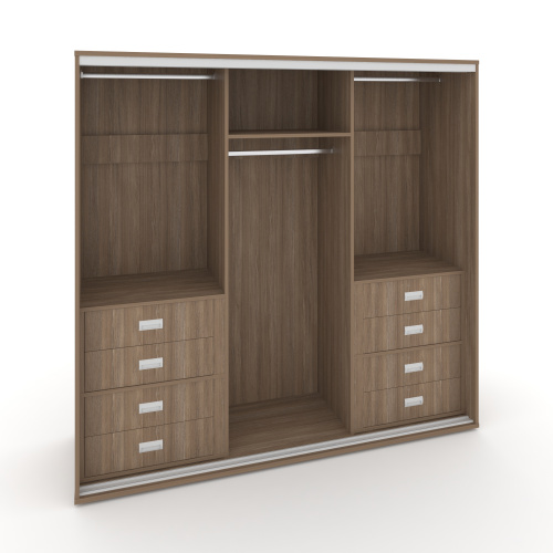 Корпус 3-х секционного шкафа низкого L=2219мм Maris SH.K3-5.2 K5 фото 2