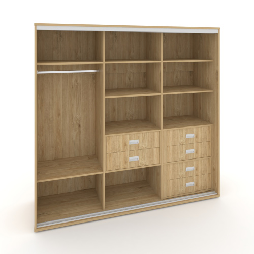 Корпус 3-х секционного шкафа низкого L=2219мм Maris SH.K3-5.2 K3 фото 4