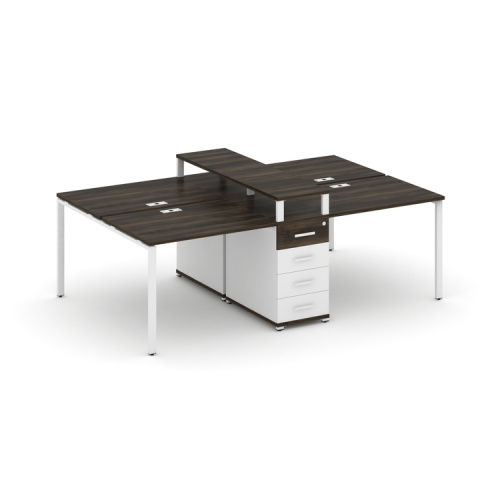 Бенч-система на 4 места с 1 опорной тумбой Concept CN.DRS-433 фото 10