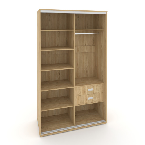 Корпус 2-х секционного шкафа высокого L=1300мм Maris SH.K2-3.1 K3 фото 6