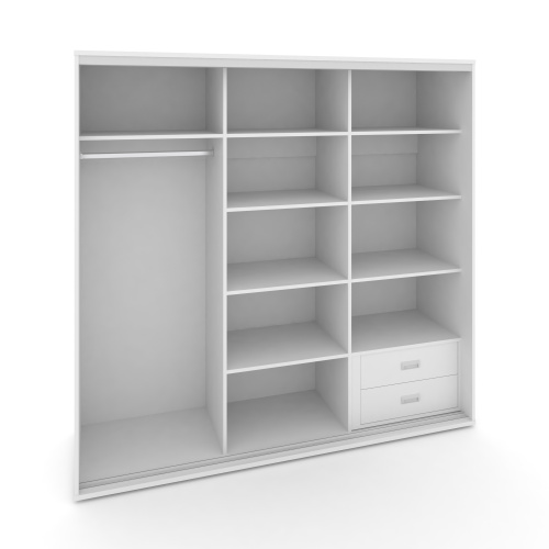 Корпус 3-х секционного шкафа низкого L=2519мм Maris SH.K3-7.2 K1 фото 7 Корпус 3-х секционного шкафа низкого L=2519мм Maris SH.K3-7.2 K1 фото 7