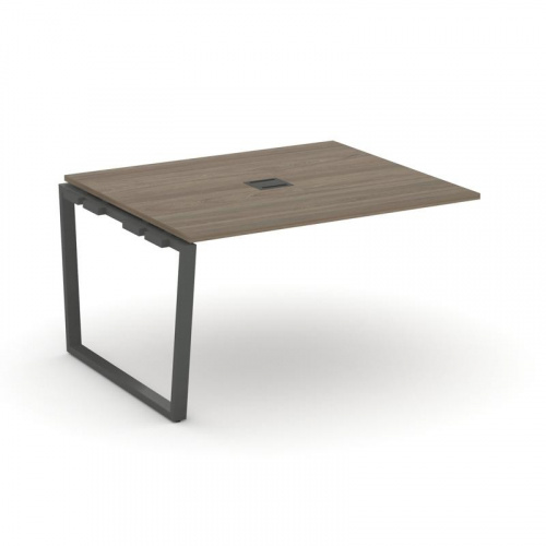 Style Project Проходной наб. элем. перег. стола SN-6T2.NSPRG-034 Акация Лорка/Металл Антрацит/Заглуш фото 25