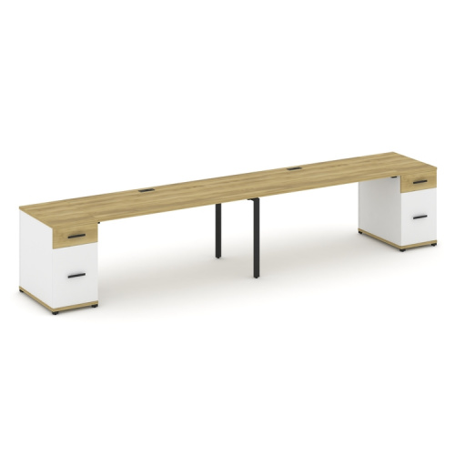 Бенч-система на 2 места с 2 опорными тумбами Concept CN.ORS-416 фото 6