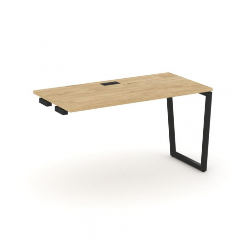 Style Project Стол-приставка к опор. элем. SN-4T2.OPRS-014 Акация Лорка/Металл Антрацит/Заглушка Пла