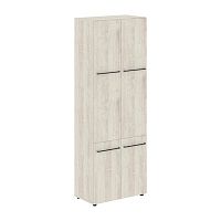 Шкаф с глухими средними и малыми дверьми Loftis LHC 80.3