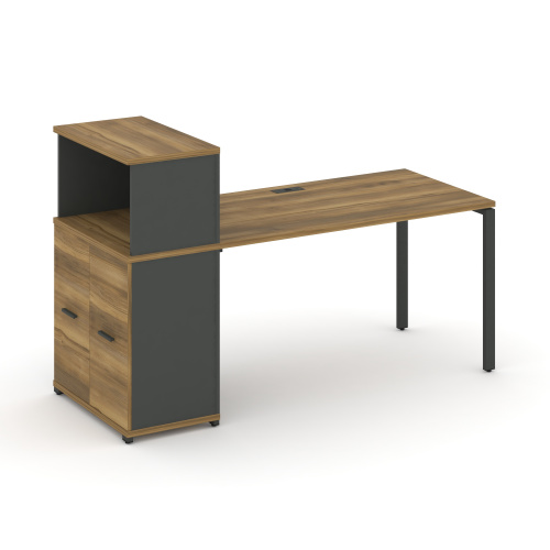 Стол офисный с опорным распашным шкафом Concept CN.SP-225 Стол офисный с опорным распашным шкафом Concept CN.SP-225