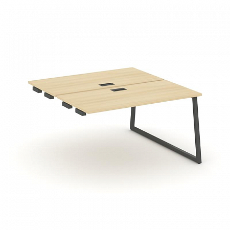 Style Project Стол-приставка к опор. элем. SN-4T1.DPRS-024 Акация Лорка/Металл Антрацит/Заглушка Пла