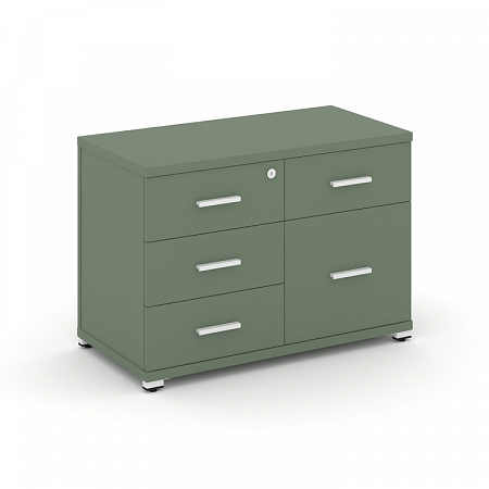 Тумба приставная с 2 ящиками Concept CN.TSP-010 W