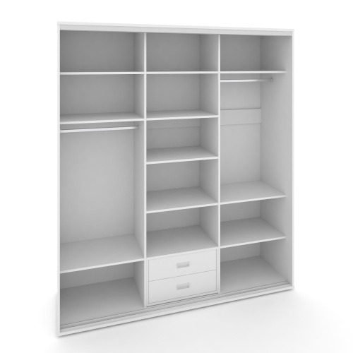 Корпус 3-х секционного шкафа высокого L=2369мм Maris SH.K3-6.1 K2 фото 5